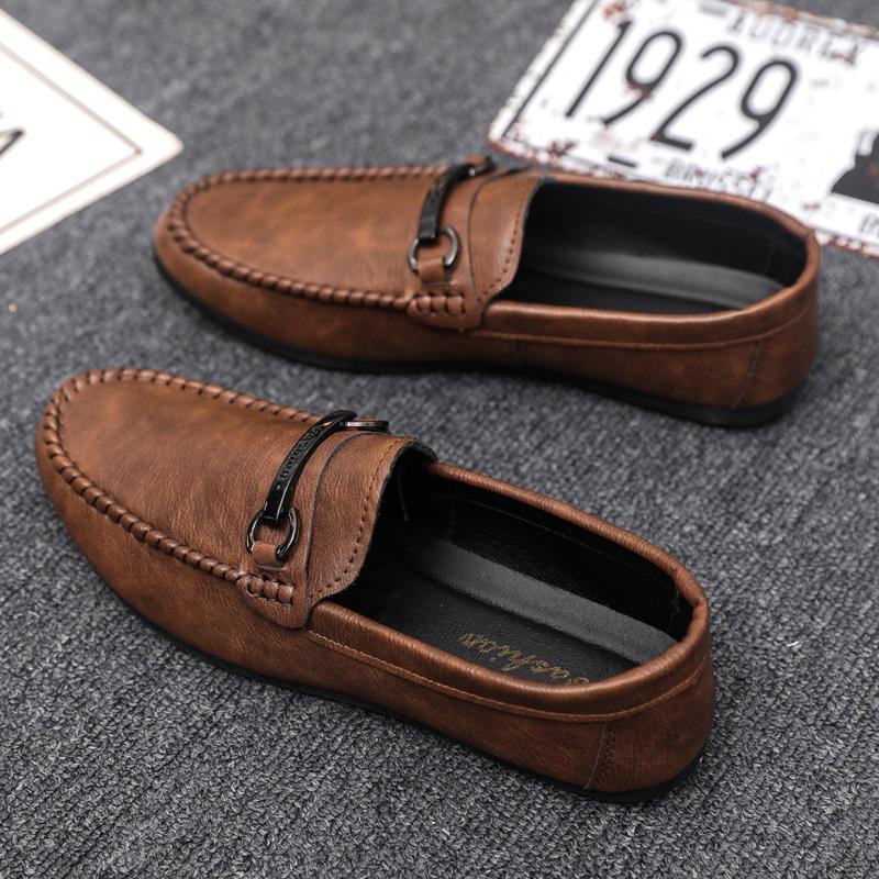 Mocassini Scarpe Uomo Clasicc Comodo Uomo Mocassino Piatto Scarpe Moda Uomo Slip-on Scarpe da Barca per Uomo Scarpe Casual Scarpe da Guida Uomo