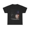 Crow And And Owl Thug Life Funny Graphic T Shirt Unisex Heavy Cotton Tee Unisex T-Shirt