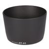 Black Professional Replacement ET60 Lens Hood For F/4-5.6 75-300mm F/4-5.6 USM