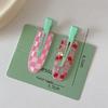 Simple Solid Color No Bend Seamless Hair Clips Side Bangs Barrette Makeup Washing Face Accessories Girls Styling Hairpins