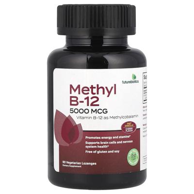 Metyl B12, Körsbär, 5 000 Mcg, Vegetabiliska Sugtabletter, 90 Tabletter