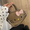 New Cute Bow Crossbody Bag Cartoon High-end Women's Underarm Pouch Simple Crossbody Bag Versatile Women Casual Crossbody Bag