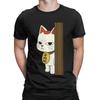 Novelty Anime Dandadan Turbo Granny Cat T-Shirt for Men Crewneck Pure Cotton T Shirts  Short Sleeve Tees New Arrival Clothes