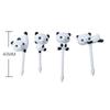 8 Teile/satz Mini Cartoon Panda Obst Gabel Kinder Snack Dessert Picks Tookpick