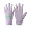 Winter Children Plush Warm Gloves Boys Girls Kids Outdoor Windproof Skiing Cycling Gloves Glow Students Toddler Cycling Mittens