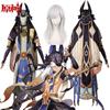 Cyno Cosplay Outfit Anime Game Cyno Cosplay Costume Men Women Wig Hat Shorts Gloves Halloween Carnival Costumes