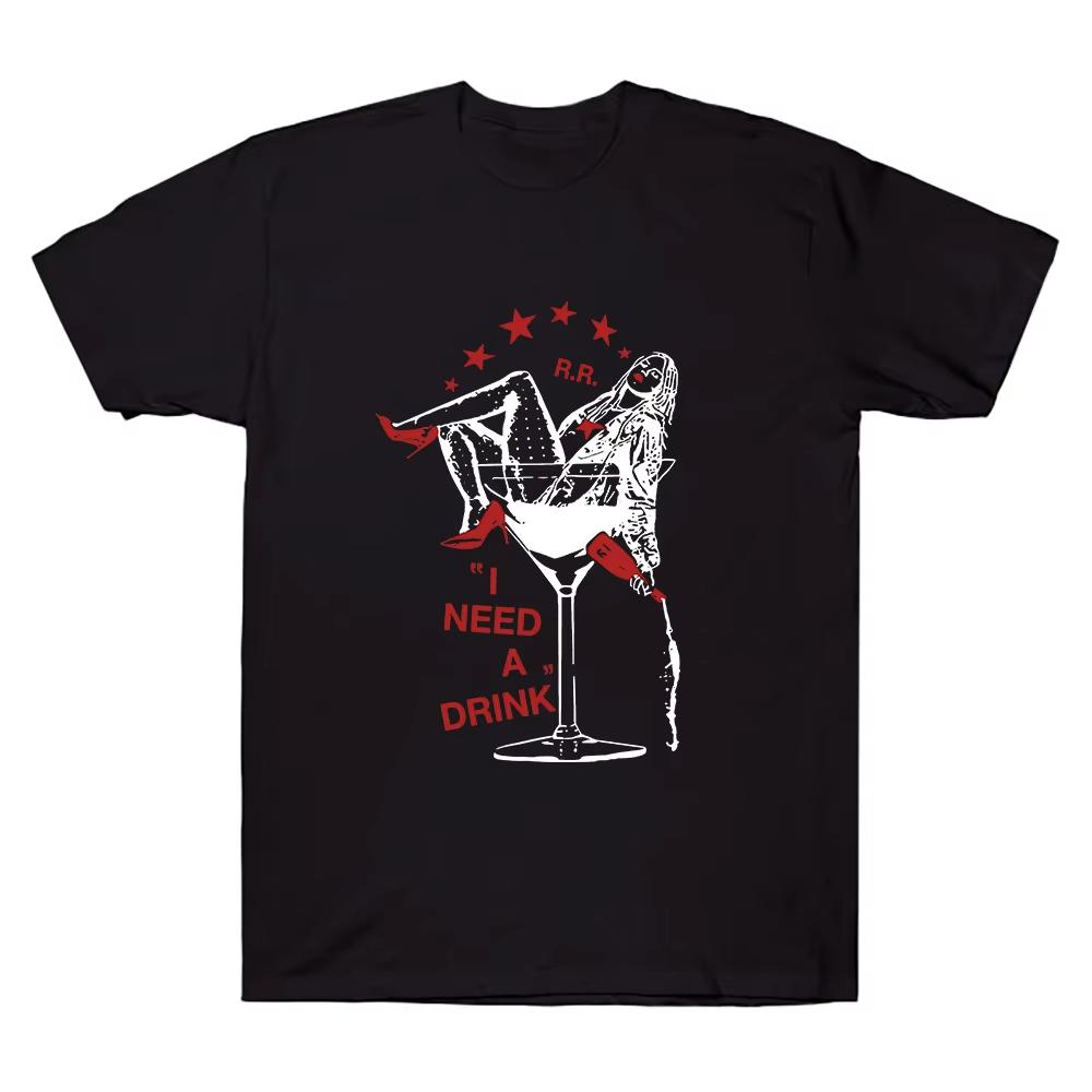 Rene Rapp Date Back Tour T Shirts Harajuku Fashion Graphic Tee Unisexs Unisex High Quality Comfort Tshirts Retro Cotton Clothes