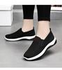 Chaussures pour femmes, chaussures en tissu à semelle souple, grandes chaussures décontractées en maille pour femmes, baskets à enfiler d'automne, chaussures vulcanisées pour femmes Zapatos Mujer