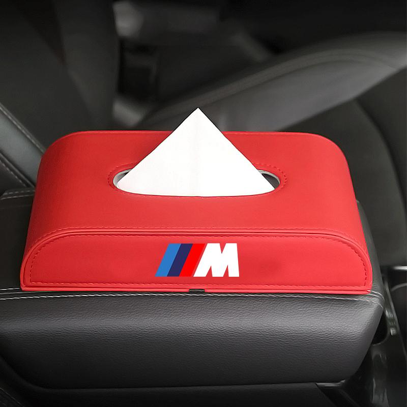 1 Stück Auto Taschentuchbox Halter Armlehnenbox Aufbewahrungskoffer Autozubehör Für BMW M E34 E36 E60 E90 E46 E39 E70 F10 F20 F30 X5 X6 X1 M3 M5 M6 E71 F01 F02