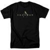 Aquaman Movie Logo Mens T Shirt Black