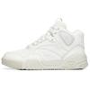 Lieyan1.0 Slip Resistant Cushioning Abrasion Resistant High Top Skateboard Shoes Women's White Gray 122238090R-1
