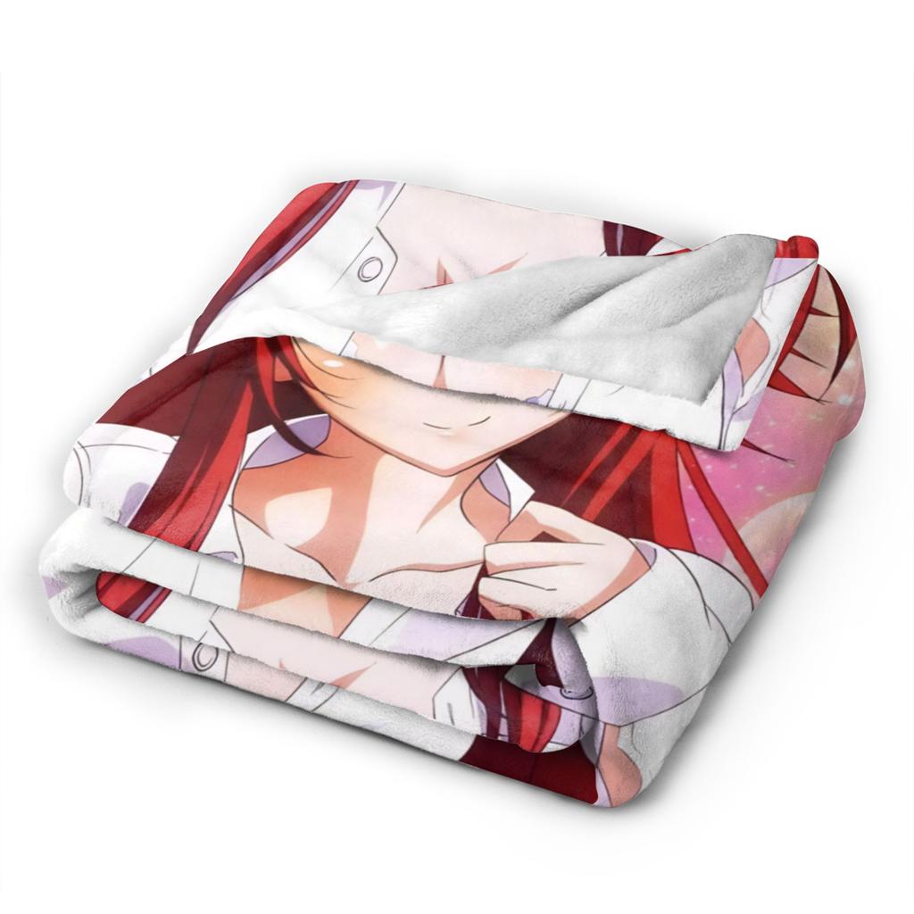 High School DxD Rias Gremory Anime Flanel Takaró Anime Puha Meleg Dobótakaró Hálószobához Utazáshoz Ágytakaró Kanapé Ágytakaró