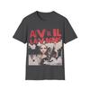 Avril Lavigne Shirt, Pop Punk Prinzessin T-Shirt, 2000er Y2K Grafik T-Shirt, Skater Punk Rock Merch, Vintage Konzert Tour Fan Geschenk für Damen Herren