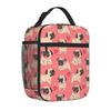 Carina Cartone Animato Rosa Carlino Scatola Pranzo Riutilizzabile Borsa Termica per Pranzo per Ragazzi Ragazze Scuola Donne Spiaggia Picnic Viaggio