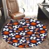 Sports Ball Office Carpet Chair Mats, Soccer, Basketball, Football Patterned Rug for Home Decor, Office Carpet, Living Room, Bedroom Gift1118058a