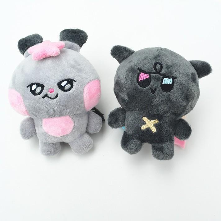 Ateez Mighteez Plush Key Holder With Soft Material For Gift Giving And Personal Use