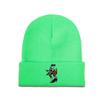 Helluva boss stolas octavia comédia bonés de malha femininos unissex gorros de inverno chapéus de inverno desenhos animados anime casual boné de melão