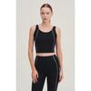 Huit V Neck Ribbed Bra Top Htwtb6i04t