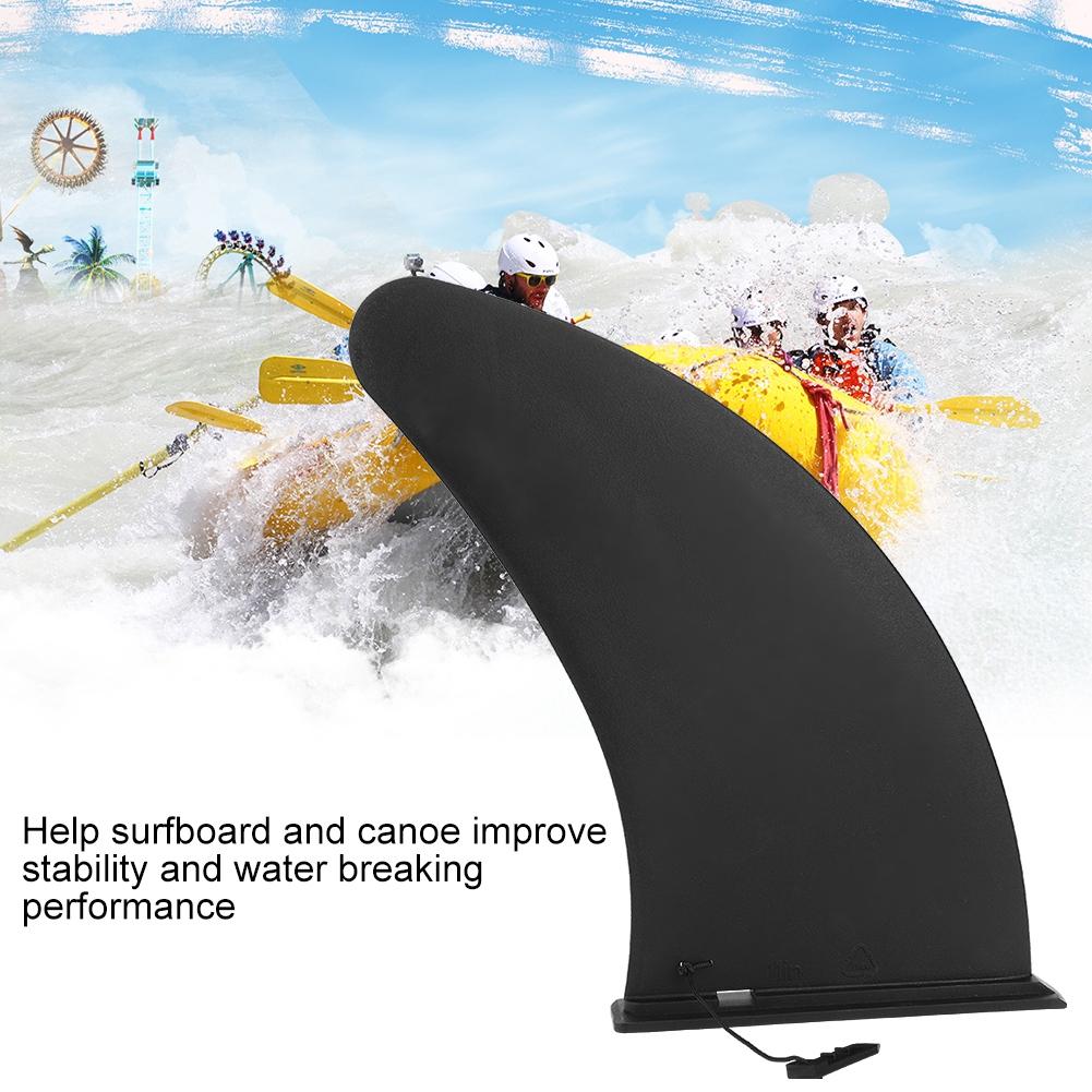 Plastic Surfing Surf Water Fin for Stand Up Paddle Board Surfboard Accessory(9in)
