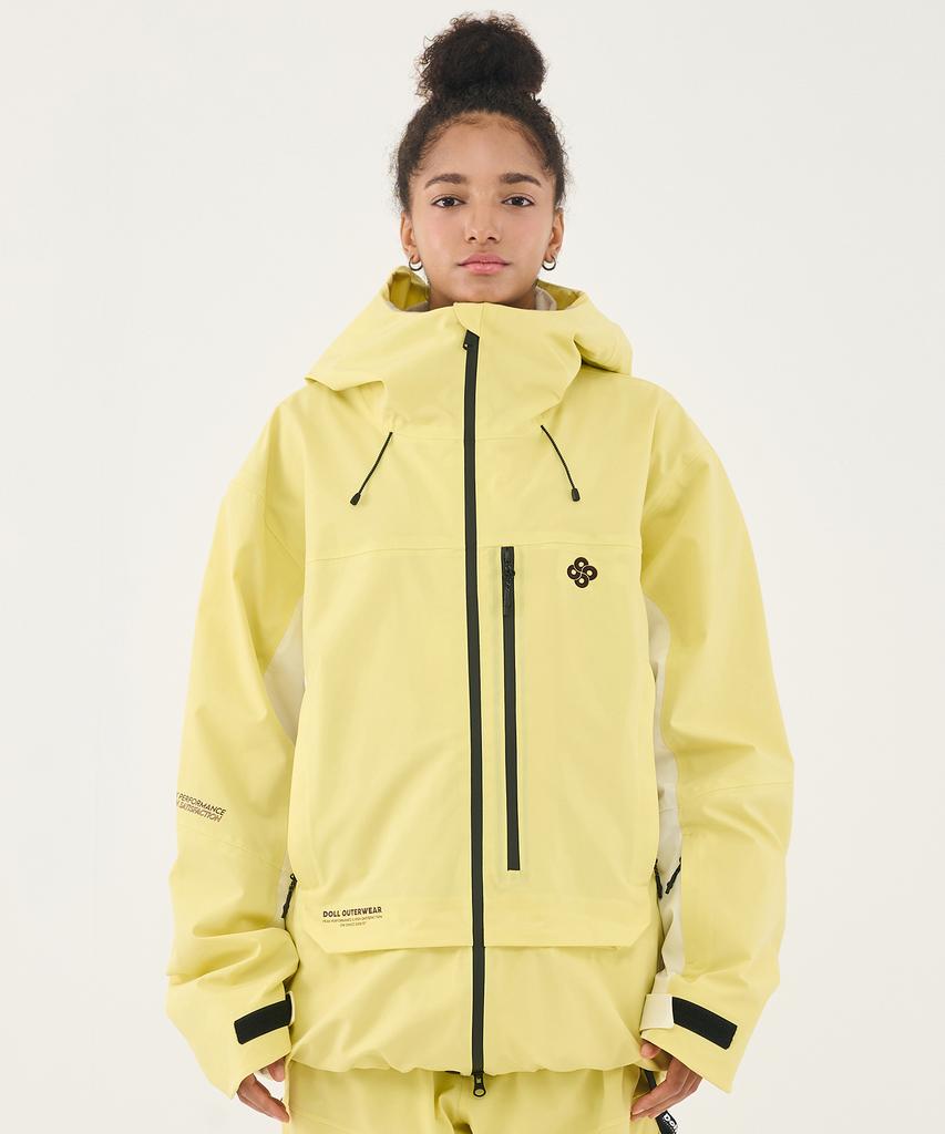 Doll Outerwear 2526 3L Cima Jacket Lemon Unisex