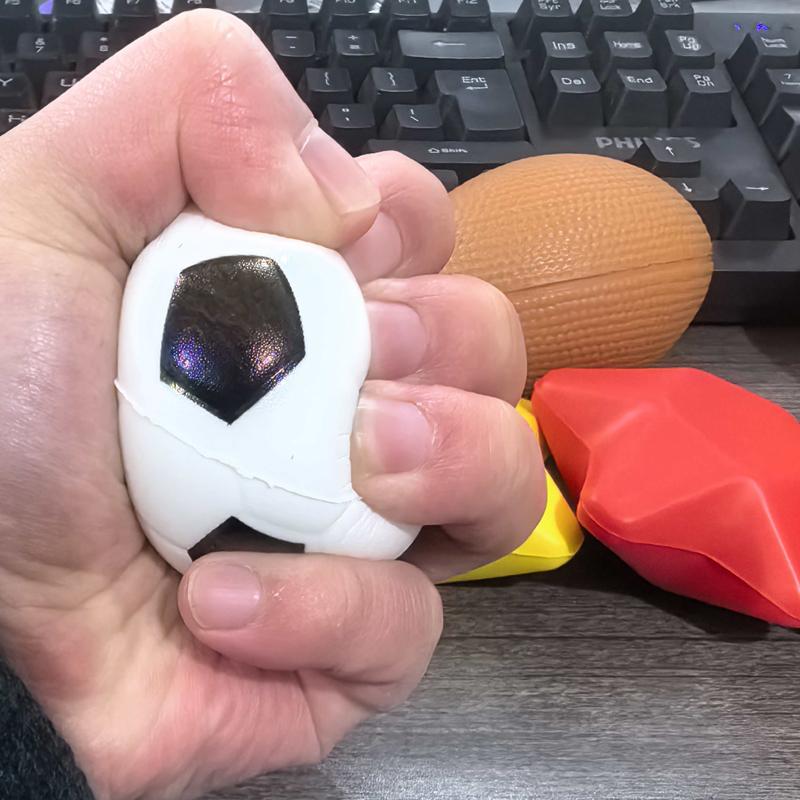 Jouets Balles Anti-Stress en Gros Éponge Douce à Presser Fidget Pour Adultes Soulagement de l'Anxiété Gadgets Relaxants Cadeaux de Fête Cadeaux Enfants Garçons Filles