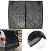 Car Tailgate Mesh Screen Magnetic Closed by Zipper Car Camping Mesh Screen SUV Bug Screen for Car Tent Car Camping Accessories