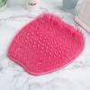 Exfoliating Shower Massage Scraper Bathroom Non-slip Bath Mat Back Massage Brush Sucker Bath Massage Foot Exfoliating Brush Pad