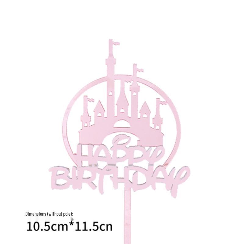Princess and Prince Ferris Wheel Cake Topper for Birthday Decoration