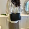 Retro einfache kleine Tasche Damen 2025 neue trendige Damenmode große Kapazität Schulter Crossbody Eimer Muschel Tasche