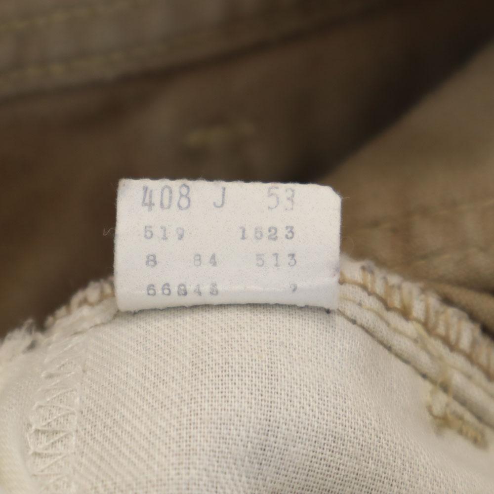 Levi's 80s Vintage Corduroy Pants W33 Beige Brown TALON ZIP Men's Used