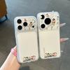 Cute Little New Partner for Apple 17Promax Large Window Phone Case iPhone16 Cartoon 15/14/13