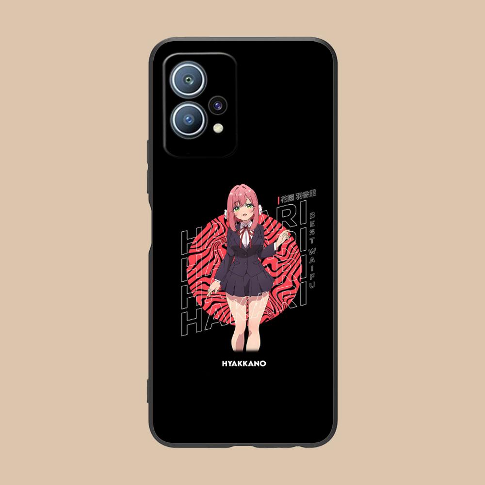 Anime Hakari Hanazono Matte TPU Mobile Phone Case for Huawei P60 P50 P40 P30 P20 P10 P9 P8 Pro Lite Plus Colorful Printing Cover