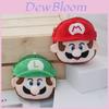 Creative Mario Plush Keychain Coin Purse Adorable Cartoon Gift For Kids And Couples