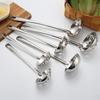 Colander Soup Spoon Anti-scalding Long Handle Thick Stainless Steel Strainer Skimmer Porridge Hot Pot Spoon Cooking Tools