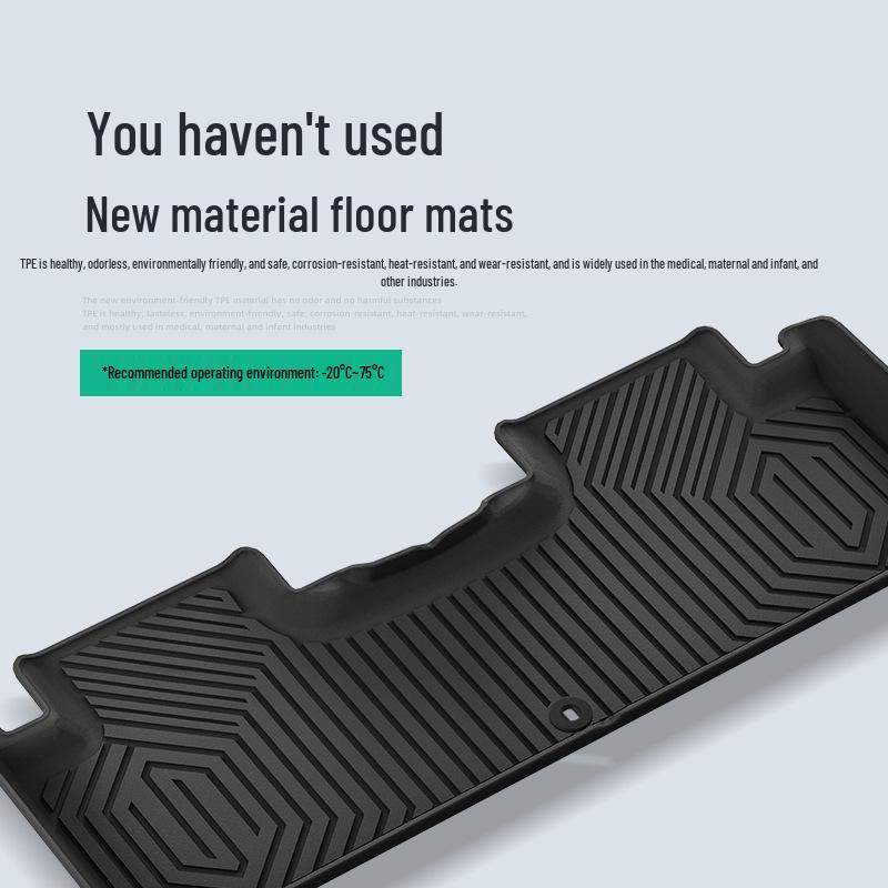 Compatible TPE Floor Mats for 25 Shangjie H5 Models - Vehicle-Specific, All-Weather Trunk Mats Included