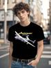 Antonov AN-225 Heavy-Lift Cargo Jet Graphic T-shirt - Extra Large 225-ton Payload Capacity