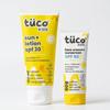 Tuco® Bērnu saules aizsargkrēms (100 ml) & Saules aizsargkrēms (50gm)| Drošs bērniem un zīdaiņiem | UVA/UVB PA++++ | Vecums 2-5, 5-10, 10-15 | 150 g |