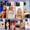Singer S-Sabrina Carpenter Phone Case For Iphone 17 Air 15 Pro 14 Plus 16 Pro Max 17E 16E 12 13 Mini 11 Cover Cute Fundas