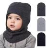 Cappello in Lavoro a Maglia di Lana Invernale con Protezione per le Orecchie per Calore all'Aperto per Bambini