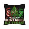 67 Six Seven Meme Pillow Cover Brainrot Print Cushion Cover Funny Pillow Case For Sofa Couch Bed Living Room