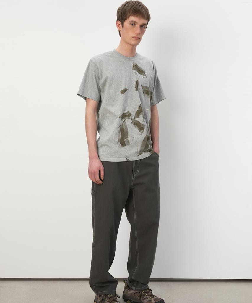 THISISNEVERTHAT Washed Canvas Work Pant Charcoal