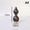 1 STuks Gezichtsmassager Puntmassage Stick Kalebasvormig Messing Huidverzorging Sandelhout Gua Sha Tool Voor Gezicht En Ooggebied
