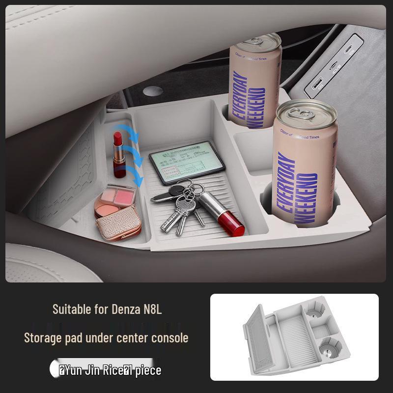 Denza N8L Silicone Center Console Storage Organizer - Car Interior Modification Accessory