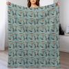 The Whippet Throw Blanket Warm Comfortable Blanket Gift for Parents Friends