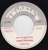 7inch Record TWINKLE BROTHERS  Devils Advocate NG040 Twinkle Music UK Reggae Ska  Dub Used