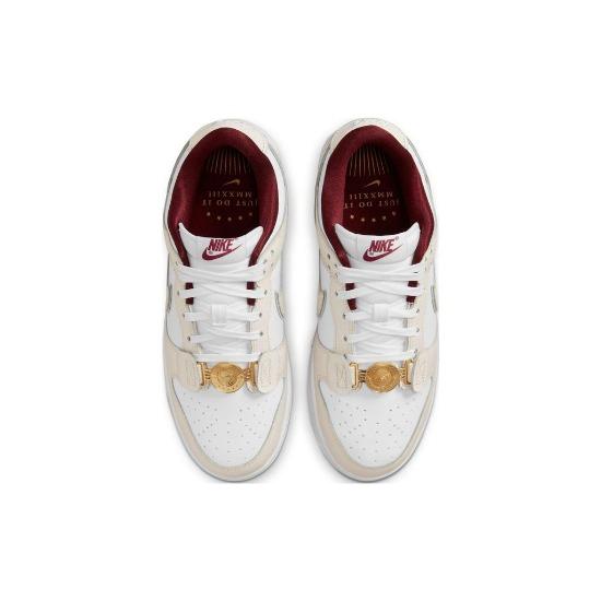 Nike Dunk Low SE Sisterhood Women Sneakers White Team-Red Photon-Dust DV1160-100