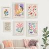 Pastel Colors Flower Market Matisse Pink Violet Wall Art Canvas Painting Posters and Prints Wall Pictures for Living Room Decor