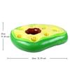 Bar à Glace Gonflable en PVC – Porte-Boissons Portable en Libre-Service avec Plateau Porte-Gobelets Multi-Fentes pour Fêtes de Piscine