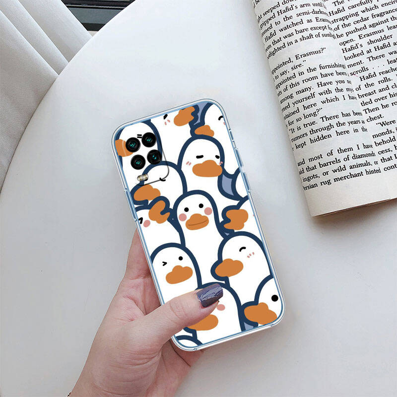 MH52 DUCK Cartoon Phone Case for Motorola Edge 20 30 S30 40 50 Fusion Lite Plus Pro Neo Ultra One Power Action Macro Hyper Vision Zoom