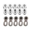 2Pcs Portable Bicycle Chain Master Link Joint Connector 6/8/10 Speed Quick Clip
